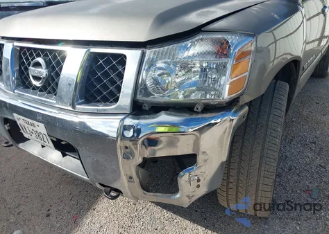 2006 Nissan Titan Se из США, поврежденный, VIN 1N6BA07A76N557114